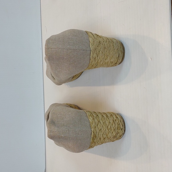 Chaps Women's Dakoba Linen Open Toe Espadrille Wedge - Picture 4 of 11